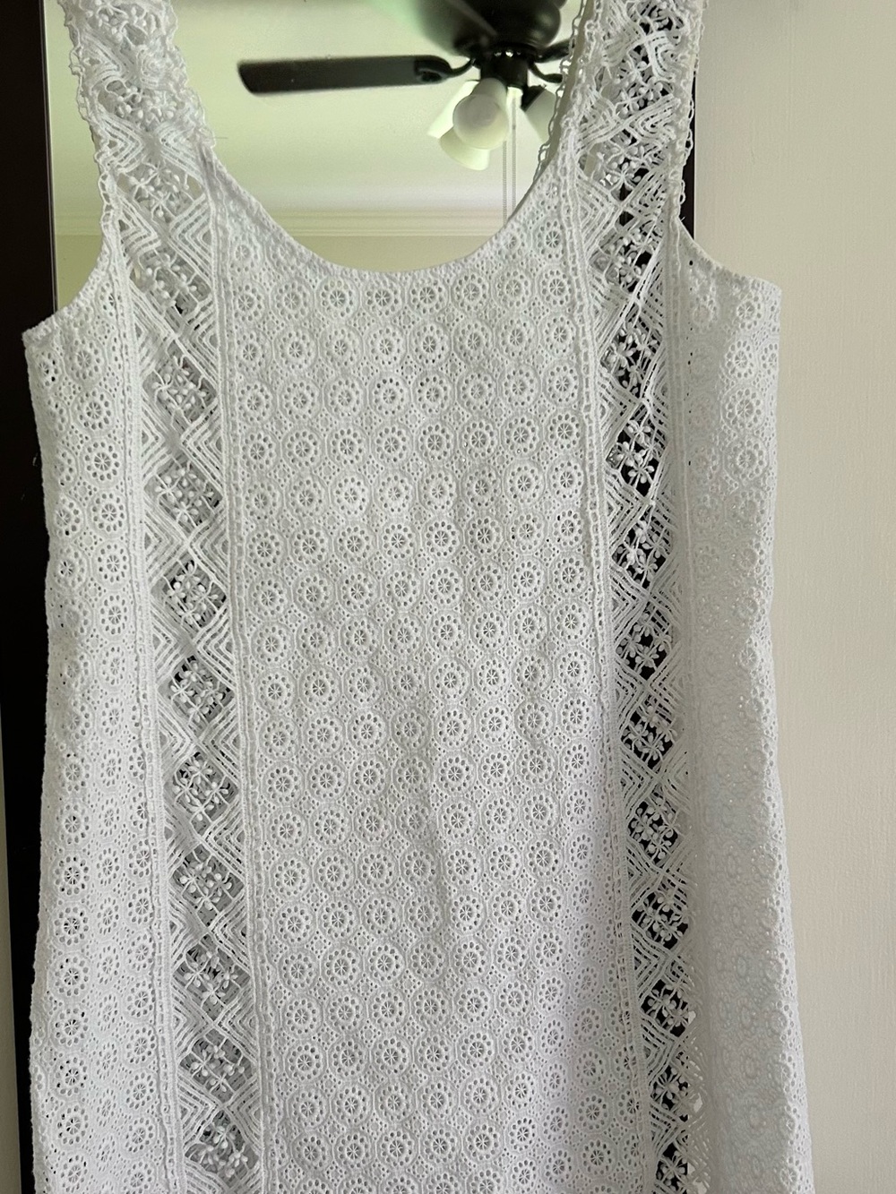 Lace coverup dress